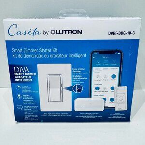 Lutron Caseta Diva Dimmer 3-way starter kit, DVRF-BDG-1D-C